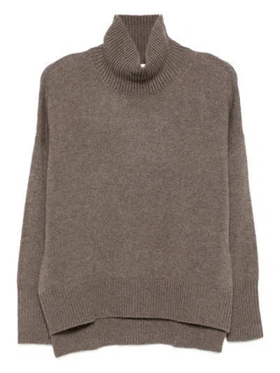 Lisa Yang Heidi Cashmere Sweater In Brown