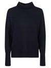 Lisa Yang Heidi Cashmere Turtle-neck Jumper In Blue