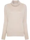 Lisa Yang Heidi Cashmere Turtle-neck Sweater In Neutral