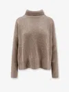 Lisa Yang Heidi Cashmere Turtleneck In Brown