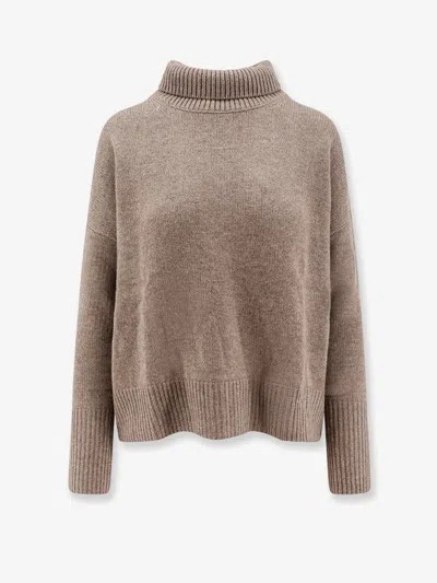 Lisa Yang Heidi Cashmere Turtleneck In Brown