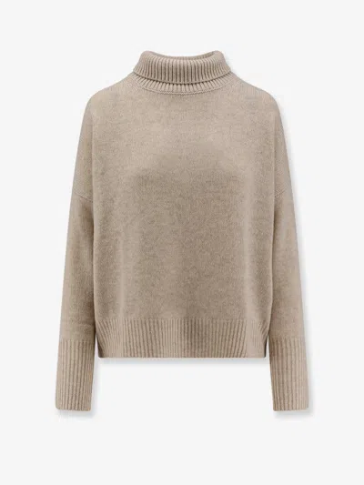 Lisa Yang Heidi Cashmere Turtleneck In Neutral