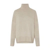 Lisa Yang Heidi Cashmere Turtleneck Sweater In Beige