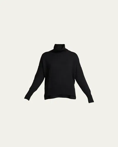 Lisa Yang Heidi Cashmere Turtleneck Sweater In Black