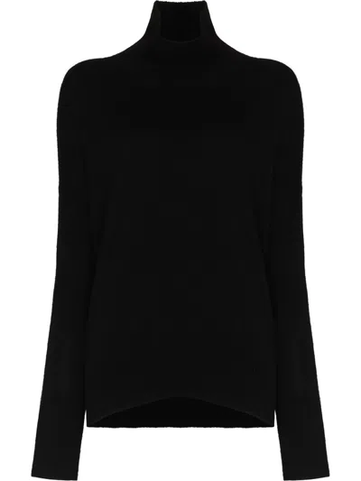 Lisa Yang Heidi Cashmere Turtle-neck Sweater In Black