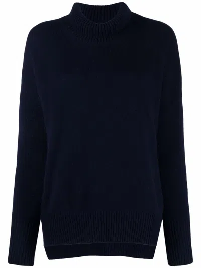 Lisa Yang Heidi Cashmere Turtle-neck Sweater In Blue