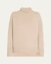 Lisa Yang Heidi Cashmere Turtleneck Sweater In Cream
