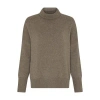Lisa Yang Heidi Cashmere Turtleneck Sweater In Grey