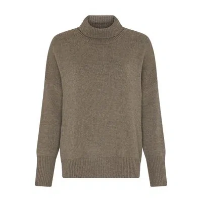 Lisa Yang Heidi Cashmere Turtleneck Sweater In Grey
