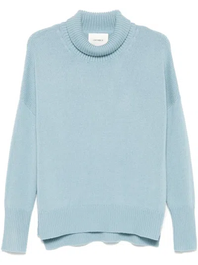 Lisa Yang Heidi Sweater In Blue