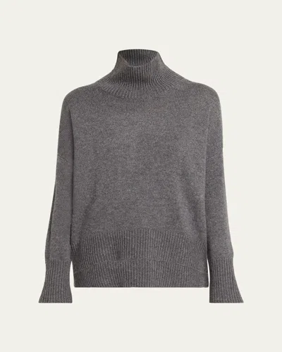 Lisa Yang Heidi Turtleneck Cashmere Sweater In Graphite