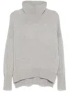 Lisa Yang "heidi" Turtleneck Sweater In Gray