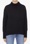 Lisa Yang Heidi Turtleneck Sweater In Black