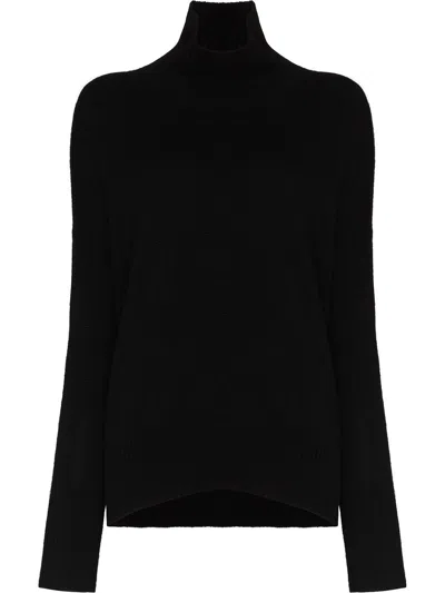 Lisa Yang Heidi Turtleneck Sweater In Black