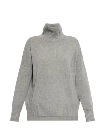 Lisa Yang Heidi Turtleneck Sweater In Gray
