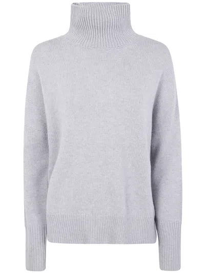 Lisa Yang "heidi" Turtleneck Sweater In Gray