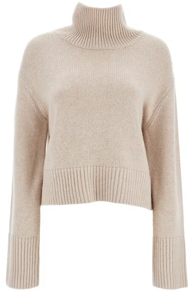 LISA YANG HIGH-NECKED FLEUR SWEATER