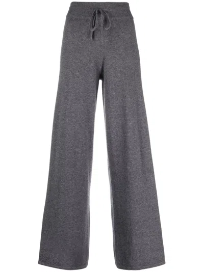 Lisa Yang High-rise Cashmere Trousers In Grey