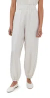 Lisa Yang High Rise Tapered Trousers Champagne In Champagne