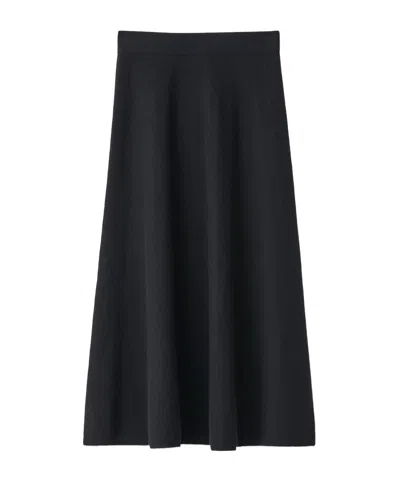Lisa Yang High-waisted Skirt In Black