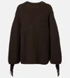 Lisa Yang Hilma Fringed Oversized Sweater