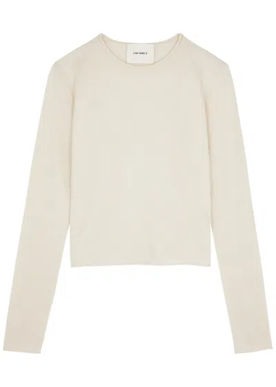 Lisa Yang Ida Cashmere Jumper In Cream