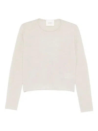 Lisa Yang Ida Crew-neck Sweater In Neutral