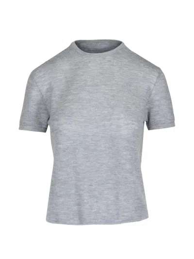 Lisa Yang Ira Short-sleeve T-shirt In Gray