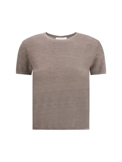 Lisa Yang Ira T-shirt In Brown