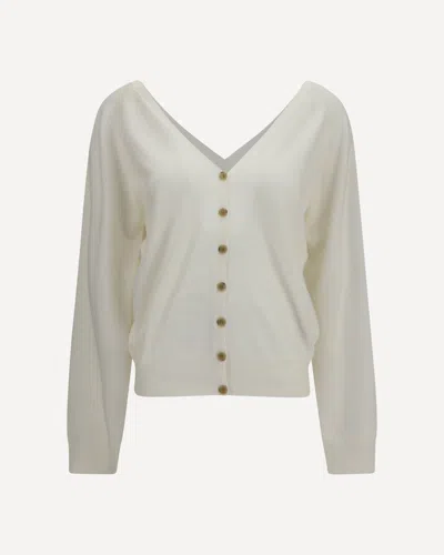 Lisa Yang Jiani Cashmere Cardigan In Neutral