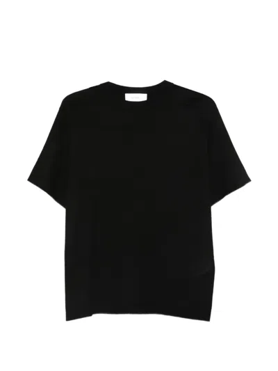 Lisa Yang Johannes Wool T-shirt In 블랙