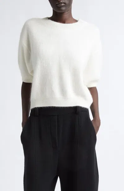 Lisa Yang Juniper Brushed Cashmere Sweater In Neutral