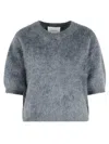 Lisa Yang 'juniper' Graphite Cashmere Sweater In Gray