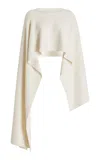 Lisa Yang Kai Cashmere Poncho In Ivory