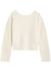 Lisa Yang Kajsa Cashmere Jumper In Cream