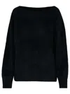 Lisa Yang Kamila Black Cashmere Sweater In Black
