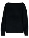 Lisa Yang Kamila Black Cashmere Sweater In Black