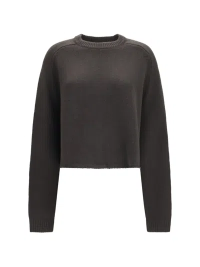 Lisa Yang Cashmere Ribbed Crew Neck Sweater In Multi