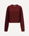 Lisa Yang Karine Sweater In Red