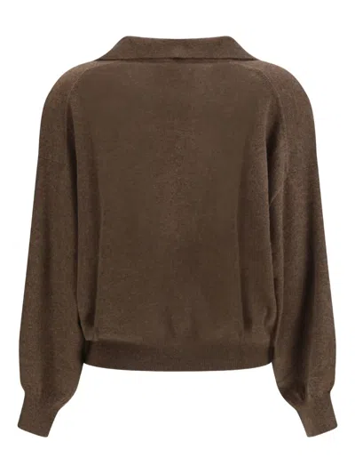 Lisa Yang Katriel Cashmere Sweater In Brown