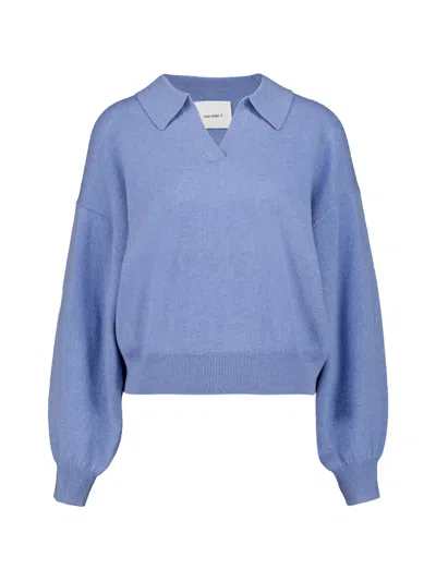 Lisa Yang Katriel V-neck Sweater In Blue