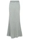 Lisa Yang Knitted Skirt In Gray