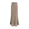 Lisa Yang Women Kelsy Skirt In Brown