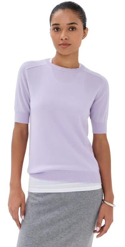 Lisa Yang Kenza Cashmere Sweater Lavender Dew