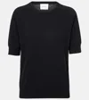 Lisa Yang T-shirt Kenza Aus Kaschmir In Black