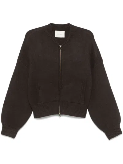 Lisa Yang Kirsti Cardigan In Braun