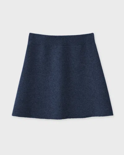 Lisa Yang Kjol Clare Cashmere Night In Blue