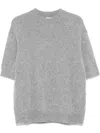 Lisa Yang Knitted Top In Grey