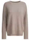 Lisa Yang Beige Knitted Cashmere Knitwear In Neutral