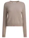 Lisa Yang Beige Knitted Cashmere Knitwear In Neutral